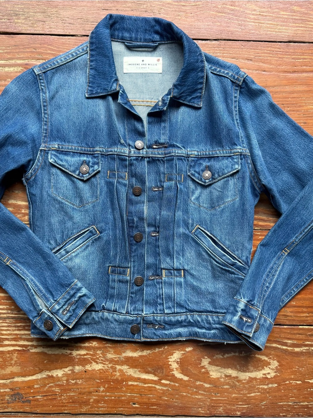 Imogene and Willie Women's Blue Denim Jean Jacket